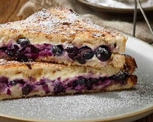 Blueberry & Cream Cheese Toasty