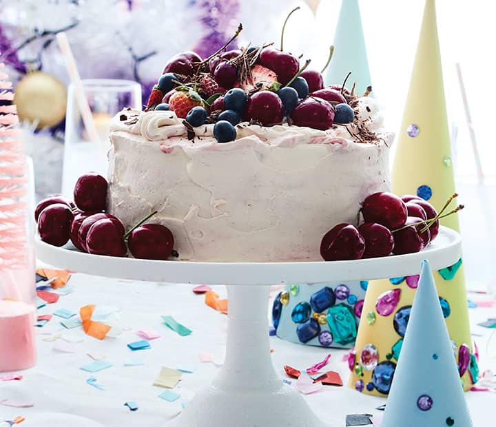 Choc Cherry Ripple Cake