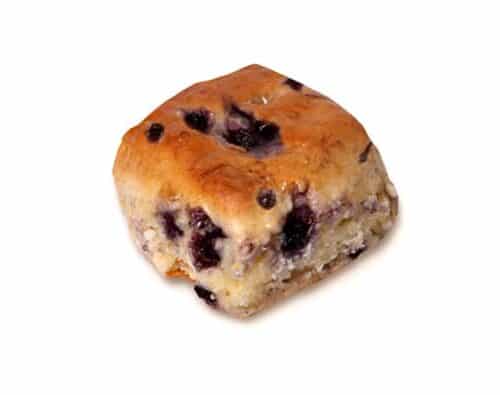 Glazed Lemon & Blueberry Scone