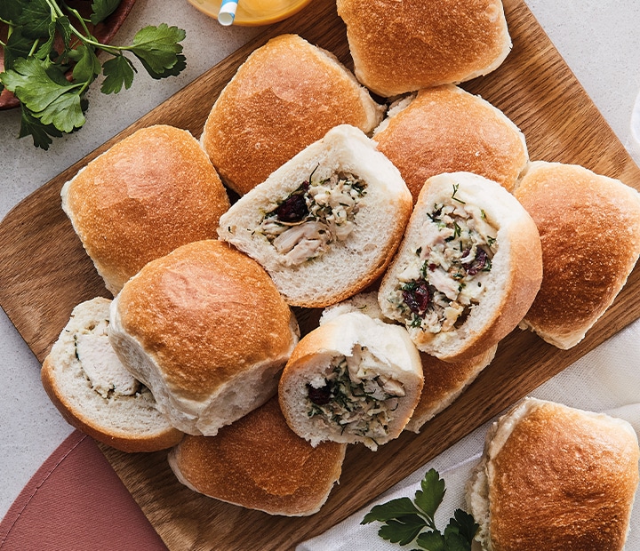 Stuffed Dinner Rolls