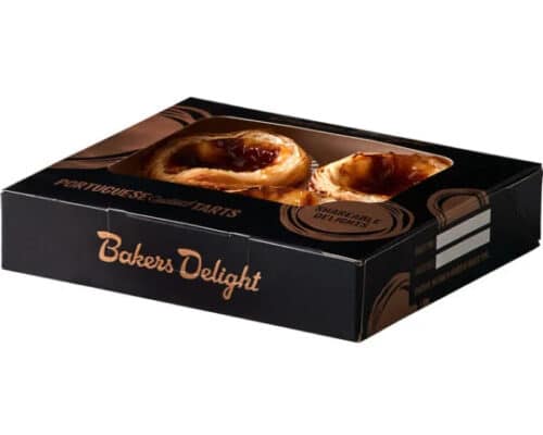 Portuguese Custard Tart 4-Pack