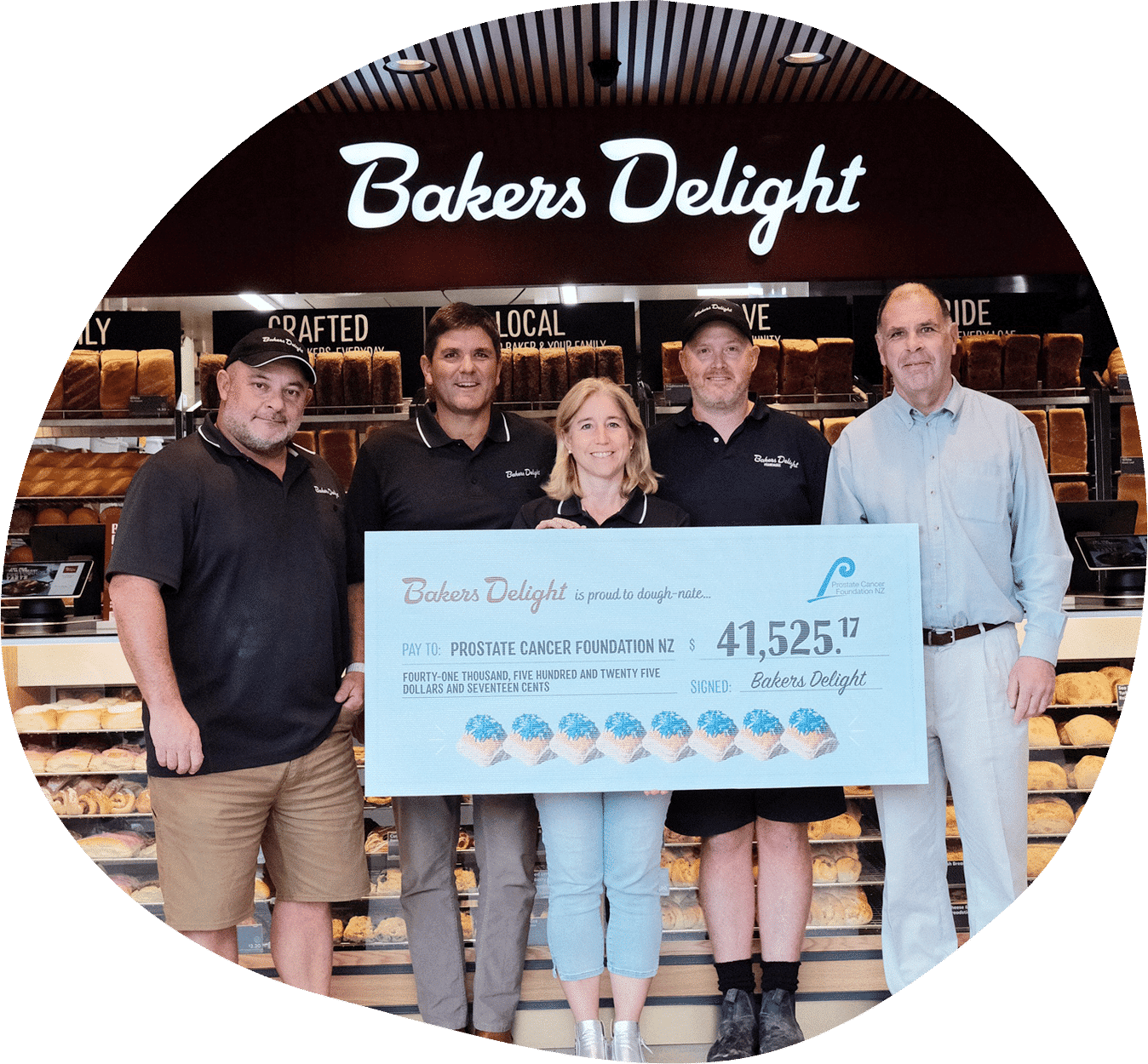 Prostate Cancer Bakers Delight NZ