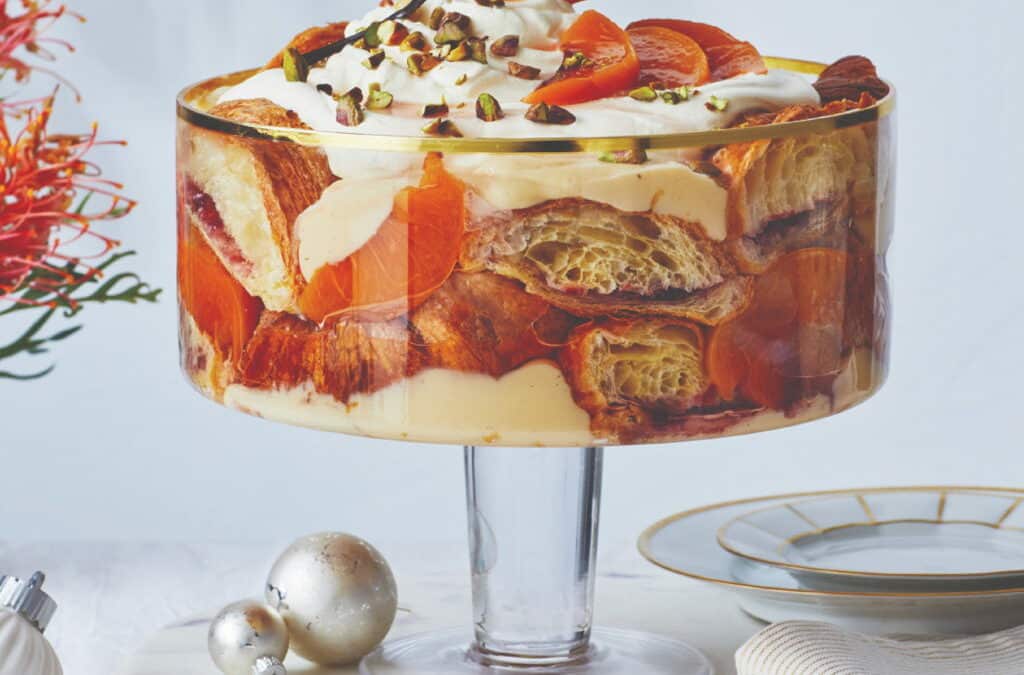 Eggnog Croissant Trifle
