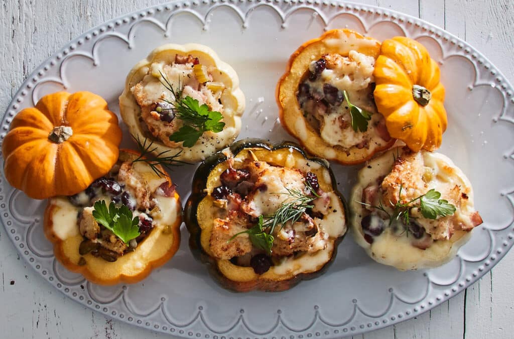 Mini Stuffed Pumpkin
