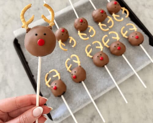 Reindeer Cake Pops