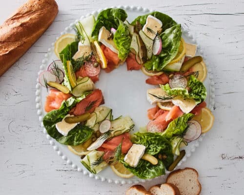 Smoked Salmon Wreath