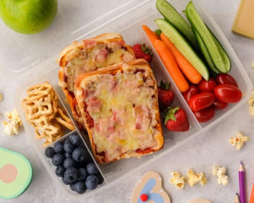 Lunchbox Pizza Toast