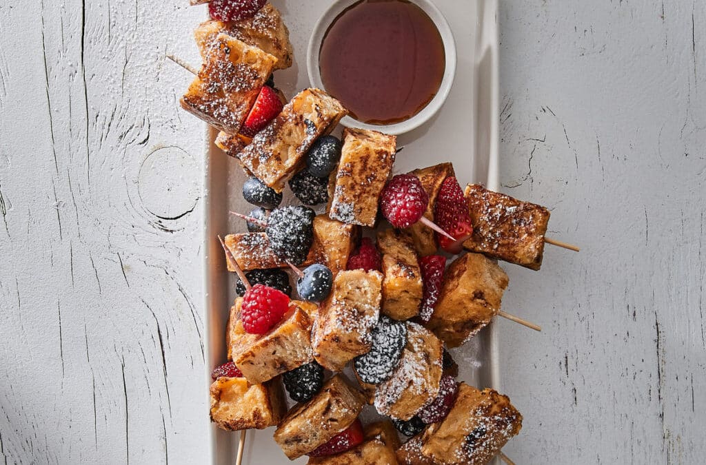 Sourdough French Toast Skewers