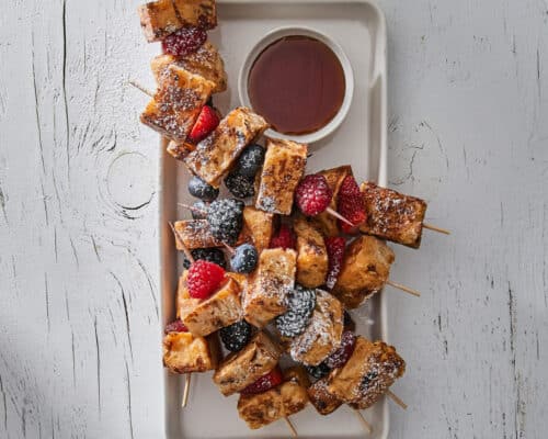 Sourdough French Toast Skewers