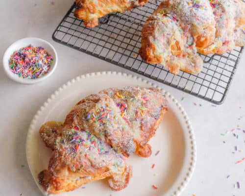 Birthday Cake Croissants Recipe