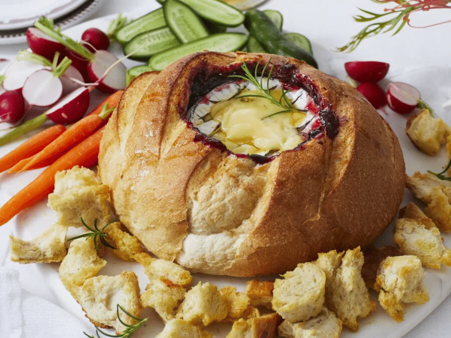 Baked Brie Cob Loaf