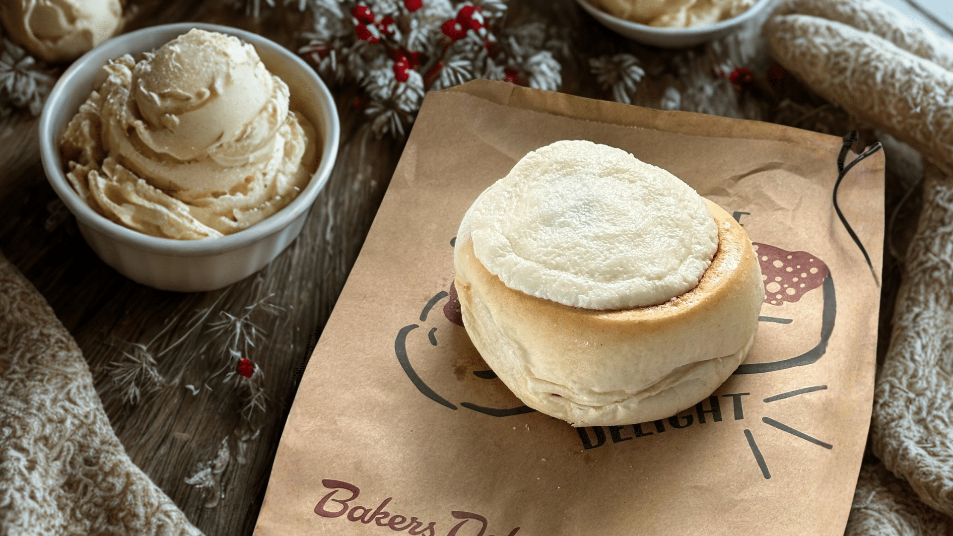 Fresh-baked Cinnamon Scrolls and Fruit Buns served as easy summer dessert ideas with ice cream, honey, and simple entertaining tips.