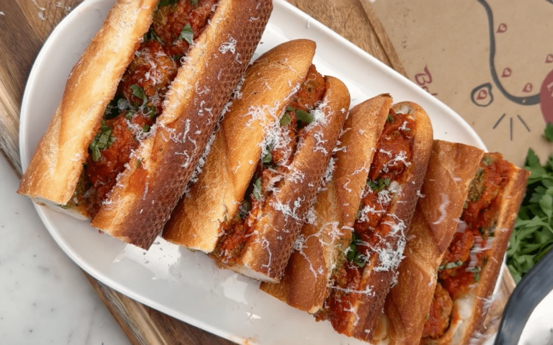 Cheesy Italian Meatball Sub Recipe