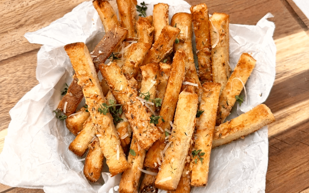 Crispy Parmesan Crust Fries Recipe