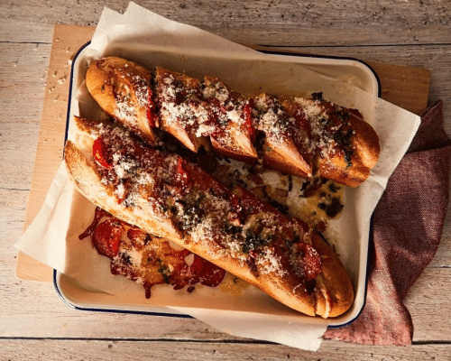 Meat Lovers Pizza Style Breadstick Recipe